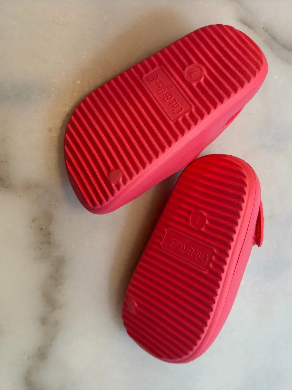 Cat & Jack Kids' Bright Pink Slide Sandals
